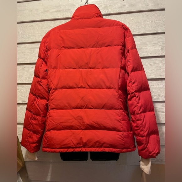 Down Filled Red Puffer Jacket with Fleece Lining - IZOD Sz Med - Picture 5 of 9